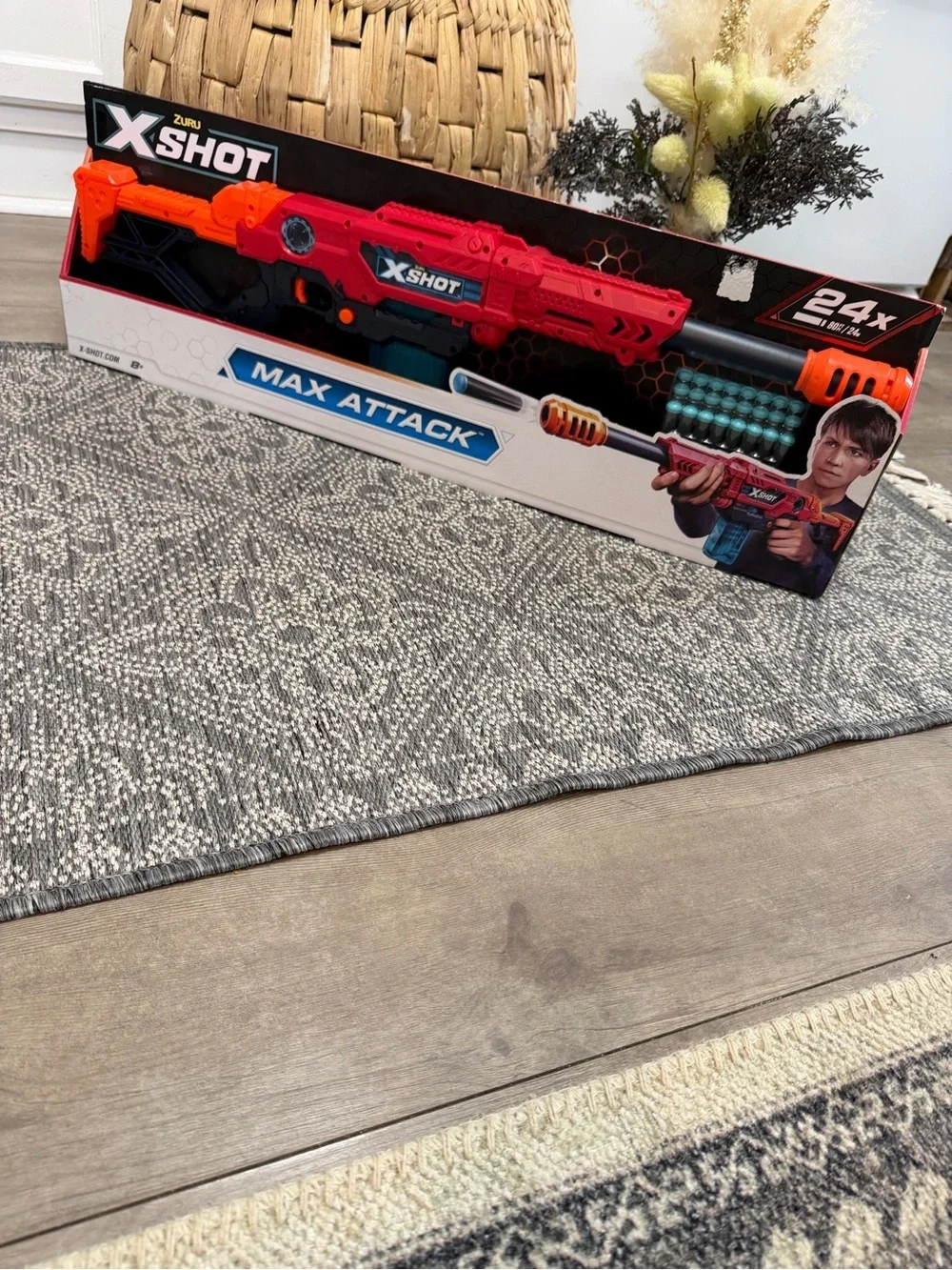 New Zuru X-Shot Max Attack Foam Dart Gun